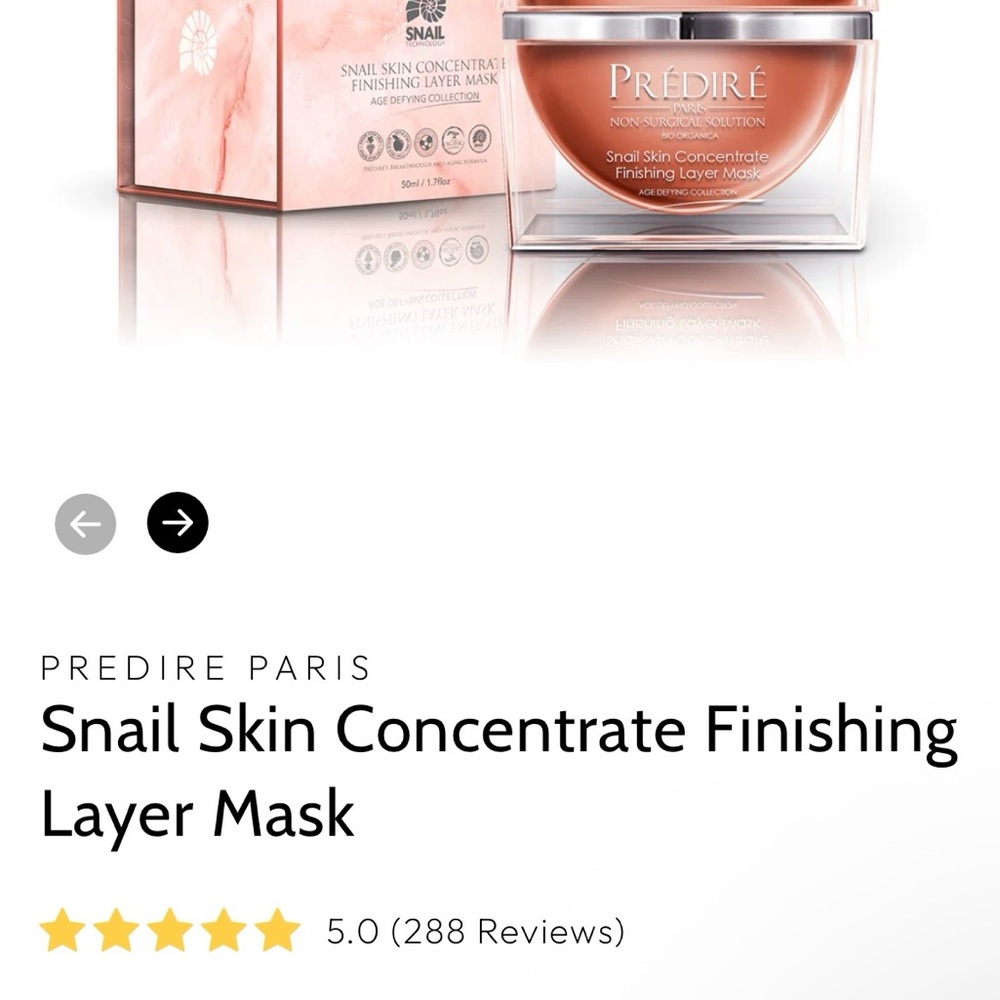 Snail Mucin Skin Rejuvenating Finishing Layer Mask